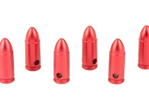 B/C DURA CAP TRAINING 9MM 6PK RED