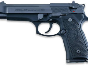 BERETTA 92 M-9 9MM BL/SY 4.9" 15+1 FS
