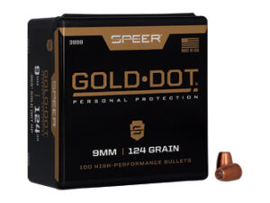 SPR GOLD DOT .355 124GR HP 100CT