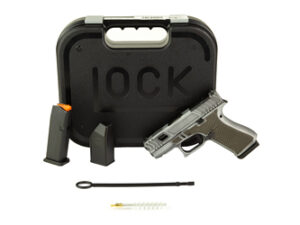 GLOCK 43X HOTH 9MM 10RD BW GREY