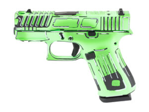 GLOCK 43X COMP 9MM 10RD ANIME GREEN