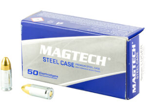 MAGTECH 9MM 115GR FMJ STEEL 50/1000