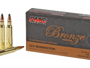 PMC BRNZ 223REM 55GR SP 20/800