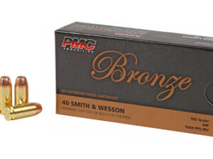 PMC BRNZ 40SW 165GR JHP 50/1000