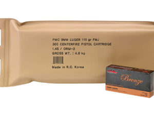 PMC BRNZ 9MM 115GR FMJ 6 BX BP