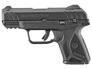 RUGER SEC-9 9MM 3.4" BLK 10RD