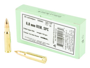 S&B 6.8SPC 110GR FMJ 20/1000