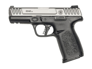 S&W SD40 2.0 40S&W 4" 14RD BLK/SLV