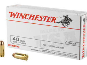 WIN USA 40SW 180GR FMJ 50/500