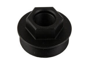 YHM 1/2"-28 CRBNE ADPTR SDWNR M2 BLK