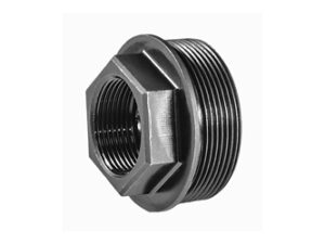 YHM 1/2"-36 CRBNE ADPTR SDWNR M2 BLK