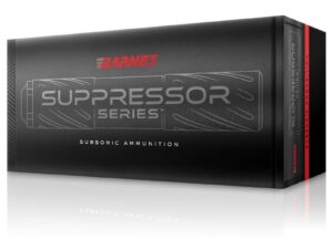 Barnes Suppressor Series Rifle Ammunition 308 Win 205 gr Sierra GameKing 20/ct