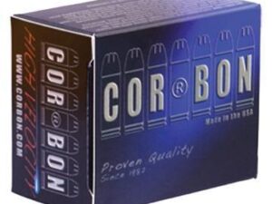Corbon Self-Defense JHP Handgun Ammunition 9mm Luger +p 125 gr JHP 1250 fps 20/box