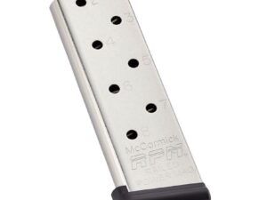 Chip McCormick Railed Power Handgun Magazine Stainless (RPM) .45 ACP 8/rd