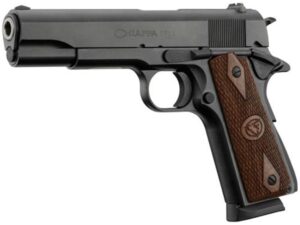 Chiappa 1911 Field Handgun 9mm Luger 10rd Magazine 5" Barrel Black with Walnut Grip