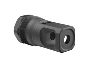 Breek Arms Plan B Echo Single-Port Muzzle Brake .223/5.56 1/2x28 Thread Black