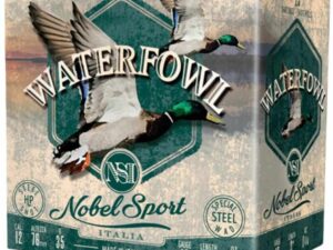 Nobel Sport Steel Waterfowl Shotshells 12 ga 3" 1-1/4 oz 1450 fps #4 25/ct