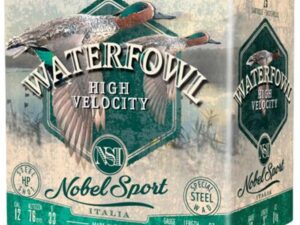 Nobel Sport Steel Waterfowl High Velocity Shotshells 12ga 3" 1-1/8oz 1500 fps #4 25/ct