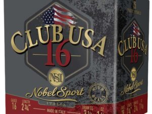 Nobel Sport Club USA 16 Shotshells 16 ga 2-3/4" 1-1/16 oz 1330 fps #6 25/ct