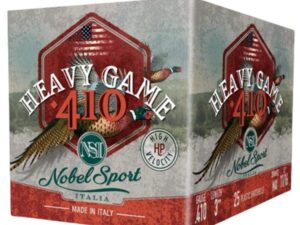 Nobel Sport 410 M Shotshells .410 ga 3" 11/16 oz 1145 fps #4 25/ct