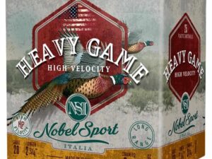 Nobel Sport Heavy Game High Velocity Shotshell  20ga 2-3/4" 1oz 1330 fps #7.5 25/ct