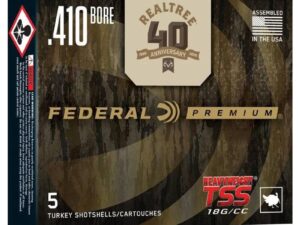 Federal Heavyweight TSS Realtree 40th Anniversary Special Edition Shotshell 410 ga 3" 13/16oz 1100 fps #9 5/ct