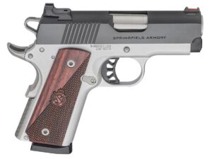 Springfield 1911 Ronin EMP Handgun 9mm Luger 9rd Magazine 3" Barrel Blued/Stainless Finish