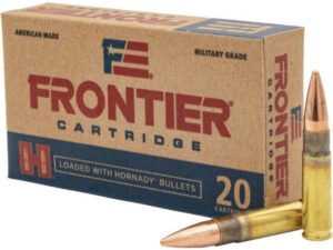 Hornady Frontier Rifle Ammunition .300 AAC Blackout 125 gr. FMJ 2175 fps 20/ct