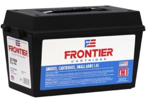 Hornady Frontier Rifle Ammunition .223 Rem 55gr FMJ 1282 fps 200/ct (Ammo Can)