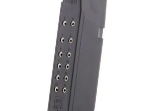Glock Factory Handgun Magazine Black for Glock Model 19 9mm Luger 15/rd Bulk