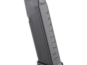 Glock Factory Handgun Magazine for Glock Model 19 9mm Luger 10/rd Black Bulk