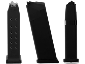 Glock Factory Original Handgun Magazine for Glock 19/26 Black Polymer 9mm Luger 15/rd Pkg