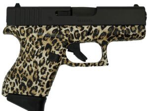 Glock 43 Custom "Leopard Print" Handgun 9mm Luger 6rd Magazines (2) 3.4" Barrel USA