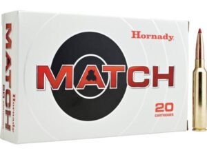 Hornady Match Rifle Ammunition .300 PRC 225 gr ELD MATCH 2810 fps 20/ct