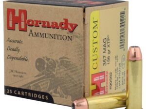 Hornady Custom Handgun Ammunition .357 Mag 158 gr XTP 1250 fps 25/ct