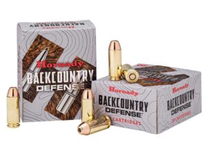 Hornady Backcountry Defense Ammunition 44 Rem Mag 240gr JFP 1620 fps 20/ct