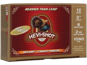 HEVI-Shot HEVI-13 Turkey Shotshells 12ga 3" 2oz 1090 fps #6 5/ct
