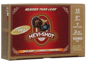 HEVI-Shot HEVI-13 Turkey Shotshells 12ga 3" 2oz 1090 fps #7 5/ct