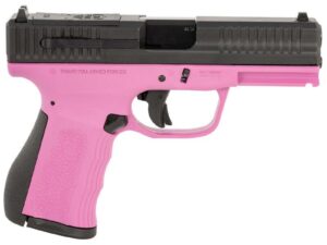 FMK Mach 9 Handgun 9mm Luger 10rd Magazine(1) 4" Barrel Optic Ready Pink Frame
