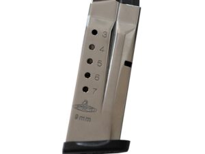 Check-Mate S&W SHIELD Compatible Handgun Magazine Stainless Steel 9mm Luger 7/rd