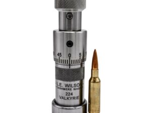 L.E. Wilson Stainless Steel VLD Bullet Seater with Micrometer Adjustment 6.5 Creedmoor