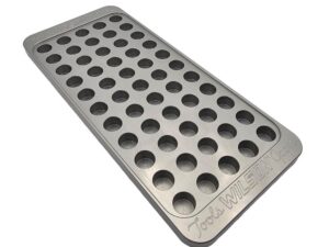 L.E. Wilson Billet Aluminum Reloading Tray .378" 55 Hole