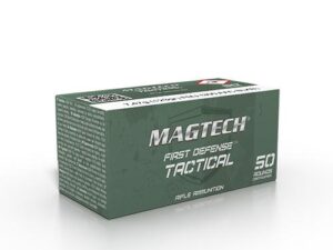 Magtech First Defense Tactical Rifle Ammunition .300 Blackout 123gr FMJ 2230 fps 1000/ct Case