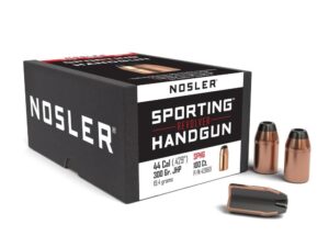 Nosler Sporting Handgun Revolver Bullets .44 cal .429" 300 gr JHP 100/ct