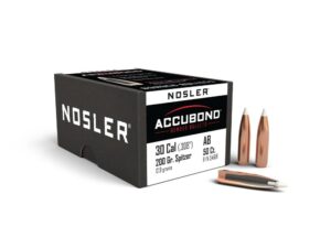 Nosler AccuBond Rifle Bullets .30 cal .308" 200 gr SBT-ACB 50/ct