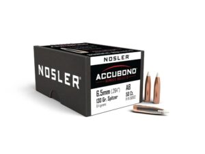 Nosler AccuBond Rifle Bullets 6.5mm .264" 130 gr SBT-ACB 50/ct
