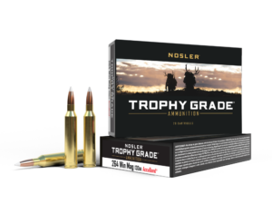 Nosler Accubond Trophy Grade Rifle Ammunition .264 Win Mag 130 gr PT 3100 fps 20/ct