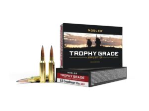 Nosler Trophy Grade Accubond Long Range Rifle Ammunition 6.5 Creedmoor 129gr ABLR SP 2850 fps 20/ct