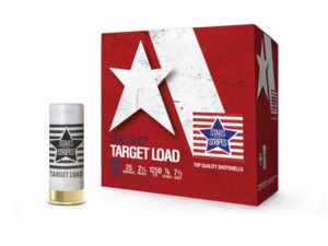 Star & Stripes Target Load Shotshells 12ga 2-3/4" 7/8oz 1250 fps #7.5 25/ct