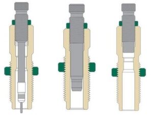 Redding Series B 3-Die Set for Straight Wall Cases .45-70 Gov't